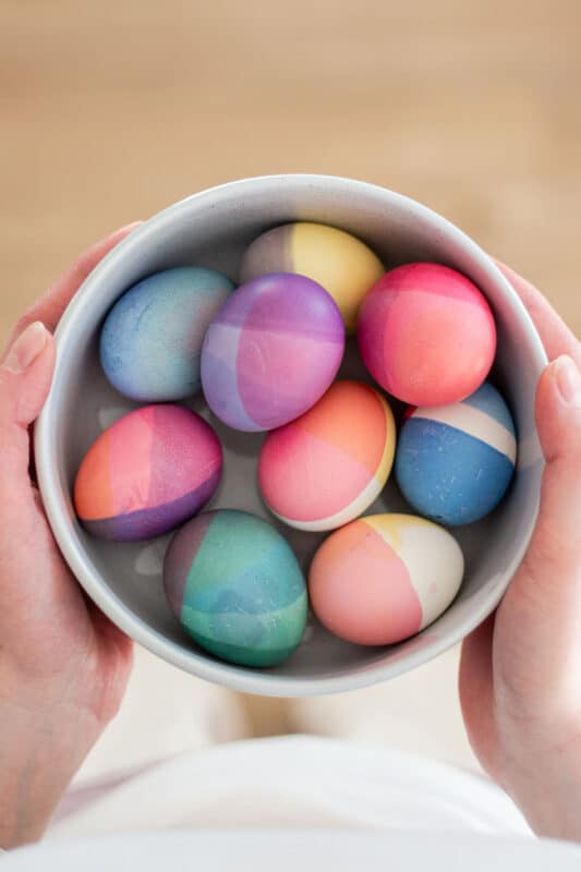 Ostereier färben - 5 Ideen