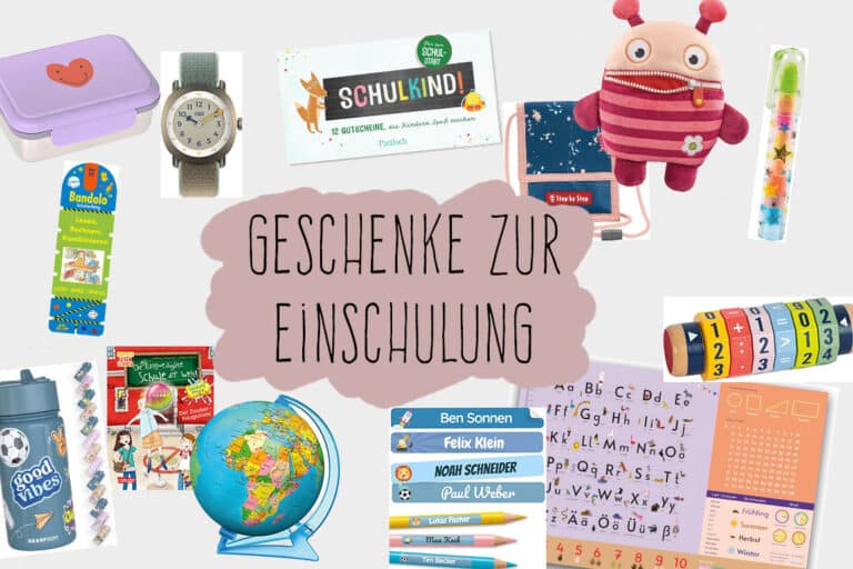 Geschenke zur Einschulung für Jungs und Mädchen