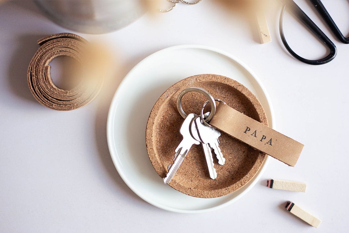 Vatertagsgeschenk Idee: Schlüsselanhänger selber machen