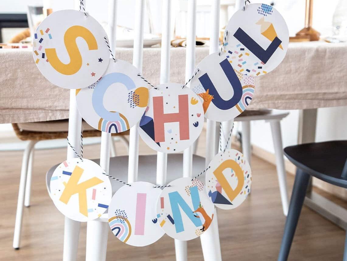 Die schönsten kostenlosen ABC-Poster zum Ausdrucken mit Freebie 17 17 Deko zur Einschulung
