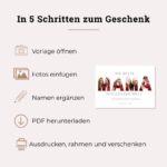 Poster "Mama" personalisiert – persönliches Geschenk mit Fotos – Bild 4