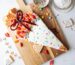 Kuchen Einschulung: Einfacher Schultüten Kuchen vom Blech mit kostenloser Vorlage