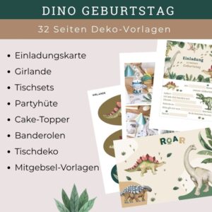 Dino Geburtstag Deko