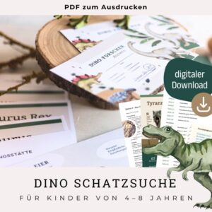 Dino Geburtstag Schatzsuche