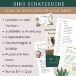 Dino Geburtstag Schatzsuche