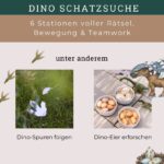 Dino Geburtstag Schatzsuche