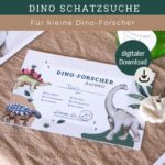 Dino Geburtstag Schatzsuche