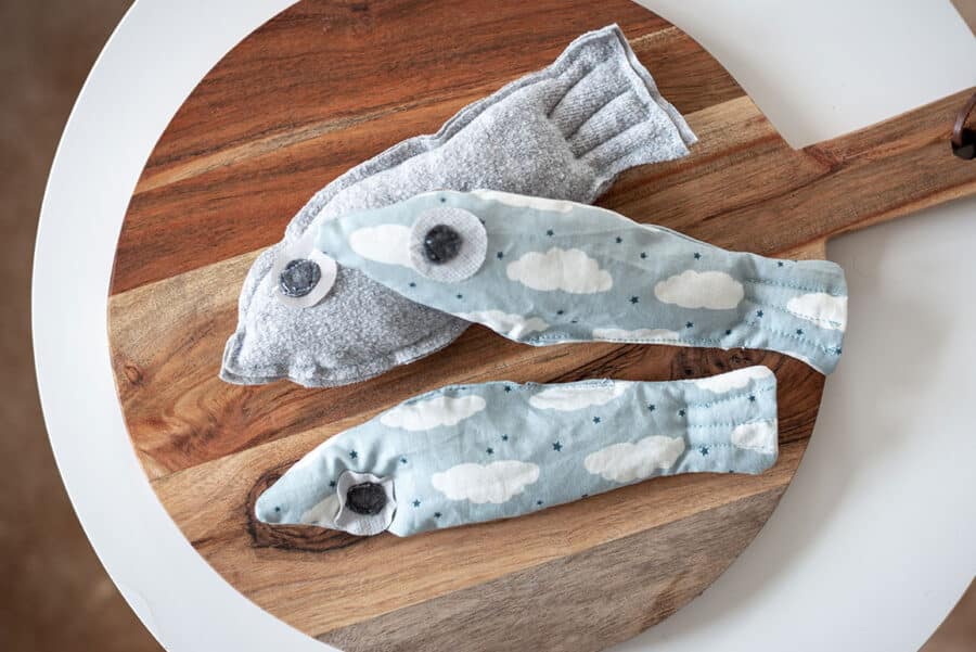 Kaufladen Zubehör: Ideen für Holzspielzeug und kreatives DIY Zubehör 15 15 Kaufmannsladen Zubehör: Fische nähen
