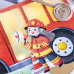 Feuerwehr Laterne basteln
