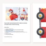 Feuerwehr Laterne basteln