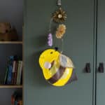 Bienen Laterne basteln