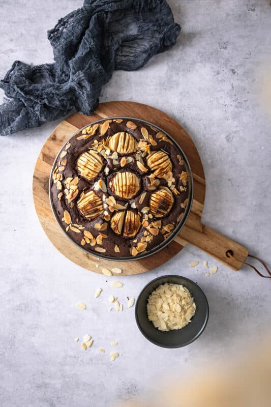 Schoko-Apfelkuchen: saftig, luftig und einfach gemacht 4 4 Schoko Apfelkuchen backen